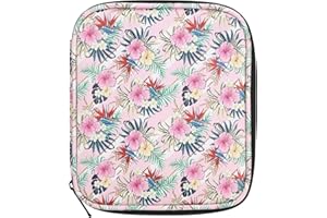 QZLKNIT Crochet Hook case, Crochet Bag Knitting Needle Organizer, Crochet Hook Holder for Various Crochet Needles/Knitting Accessories/Crochet Hook Kit Tools(No Accessories Included)