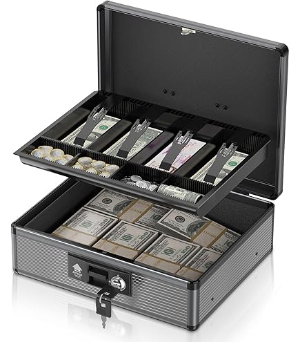 Amazon.com: Honeywell Steel Cash Box, Small : Office Products