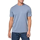 Armani Exchange Mens Slim Fit Stretch Cotton Jersey Solid Shirt