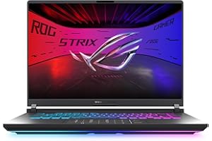 ASUS ROG Strix G16 (2025) Gaming Laptop, 16” ROG Nebula 16:10 2.5K 240Hz/3ms, NVIDIA® GeForce RTX™ 5070, AMD Ryzen™ 9 9955HX Processor, 32GB DDR5-5600, 1TB PCIe Gen 4 SSD, Wi-Fi 6E, Windows 11 Home