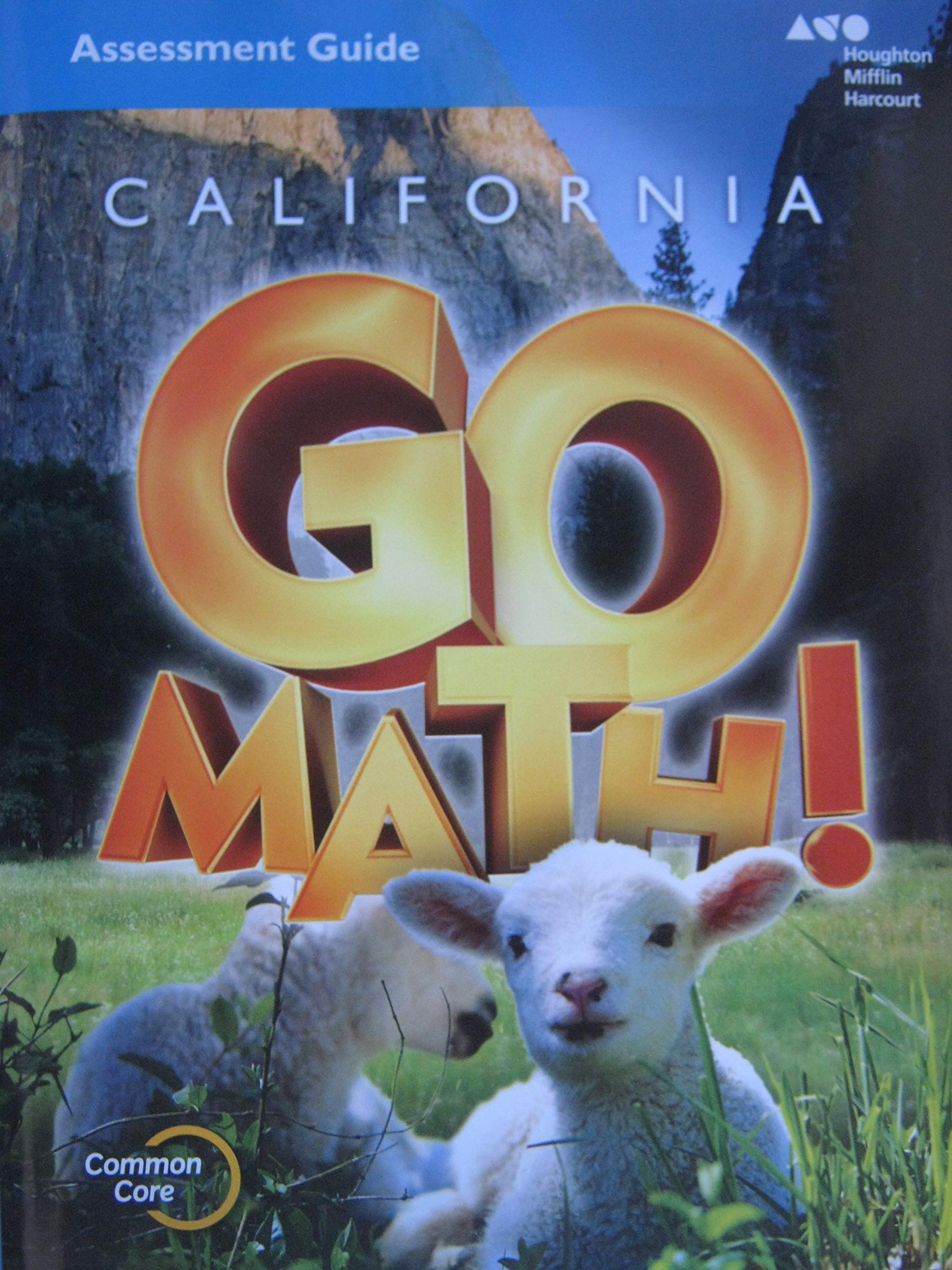 California Go Math! Assessment Guide (Kindergarten): 9780544212893: Amazon.com: Books
