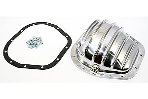 Assault Racing Products A5079KIT Fits SBF 12 Bolt 10.25/10.5in Ring Gear Polished Aluminum Rear Differential Cover for Ford with Sterling Ring Gear Kit