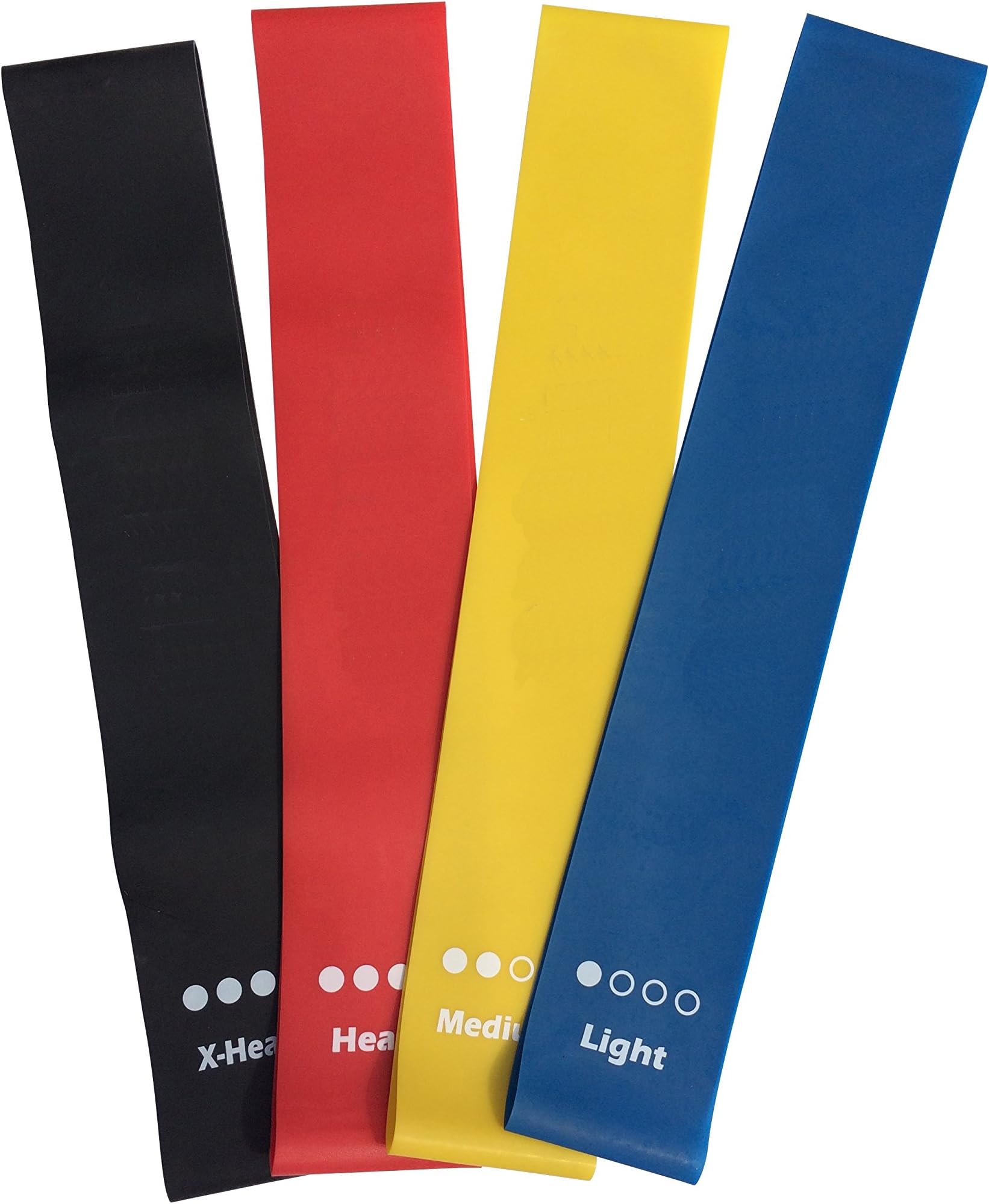 Resistance Exercise Loop Bands Perfect for Yoga, Pilates, Gym, Fitness