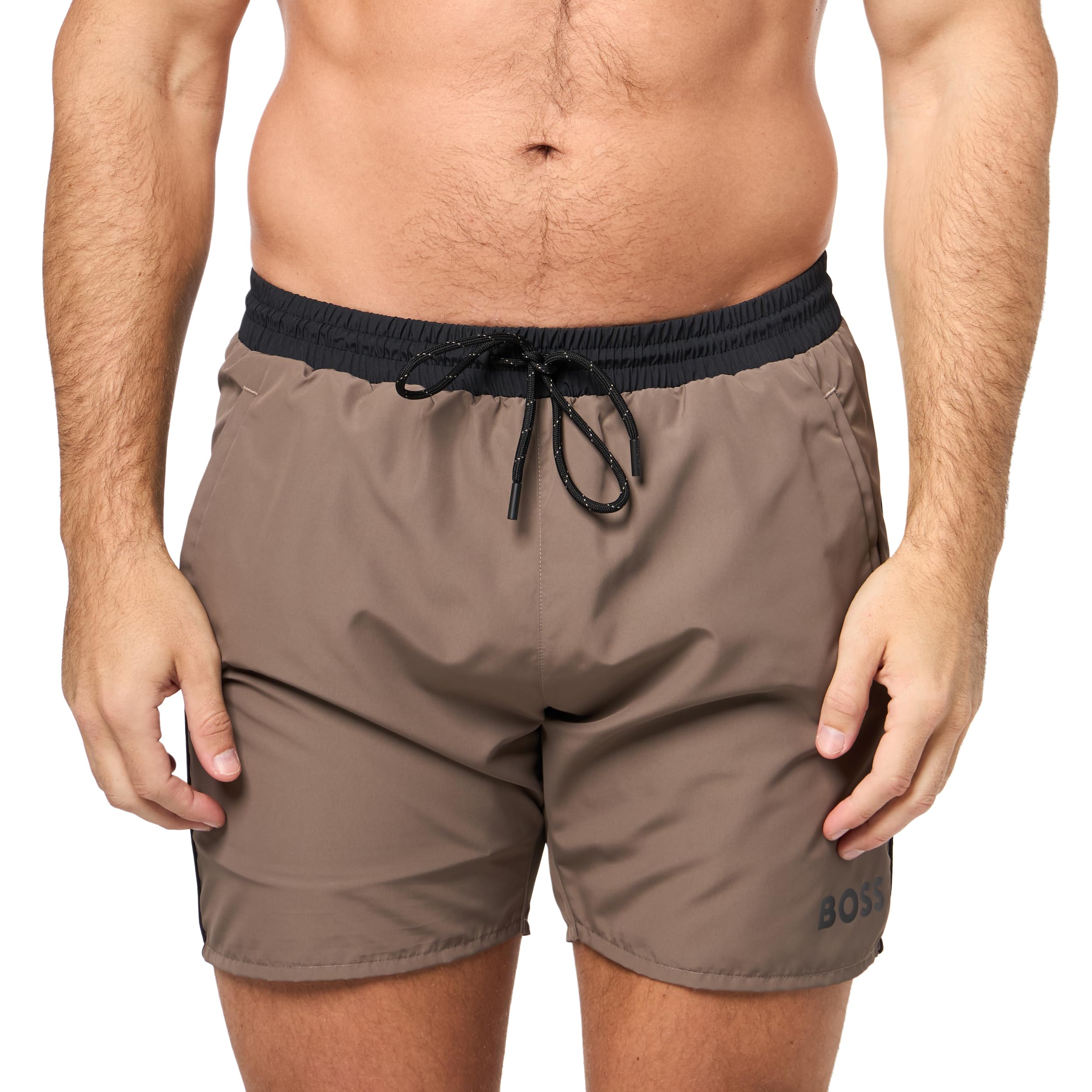 BOSS, Medium Length Solid Swim Trunk, Joshua Tree, S Image BOSS, Medium Length Solid Swim Trunk, Joshua Tree, S Image
