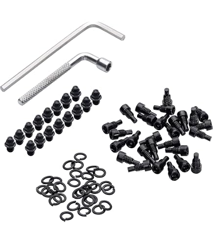Funn Pedal Pins Studs for Black Magic Pedals (Black)