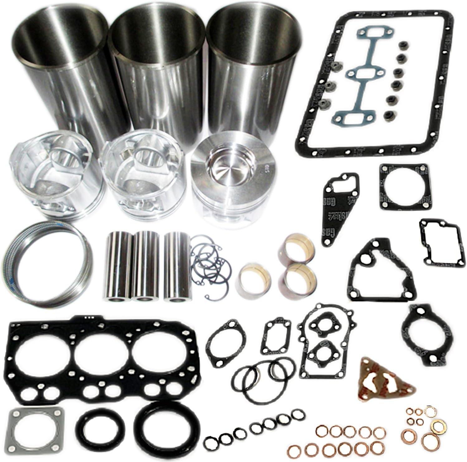 Overhaul Rebuild Kit Set for Yanmar Engine 3TNV88 Komatsu Engine 3D88E