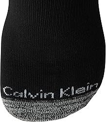 Calvin Klein Mens Quarter Socks - 6 Pack Breathable