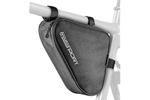 Aduro Sport Bicycle Bike Storage Bag Triangle Saddle Frame Pouch for Cycling