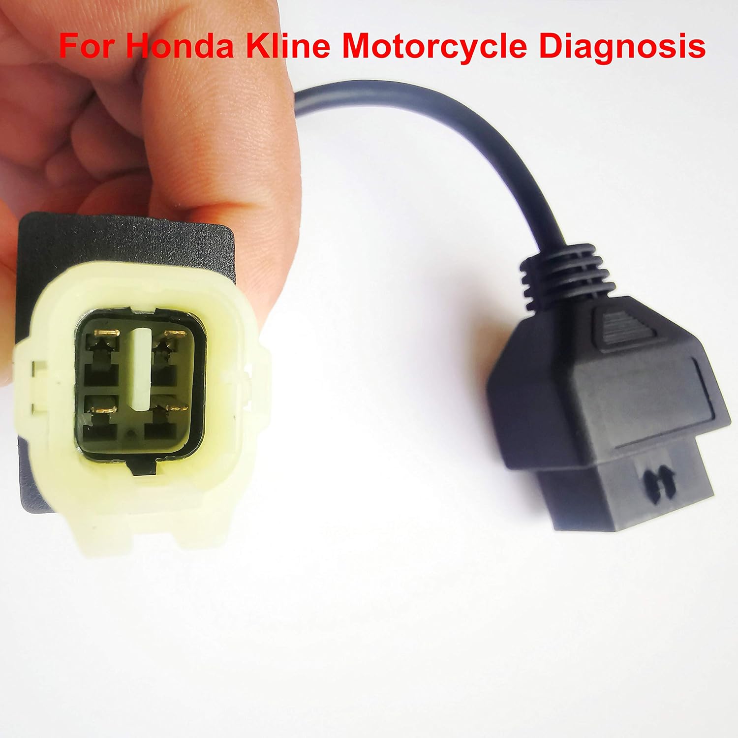 001 Motorcycle OBD-II 4Pin Diagnostic Adapter,Motorbike (K-Line) J1962 Connector for Honda - Image 4