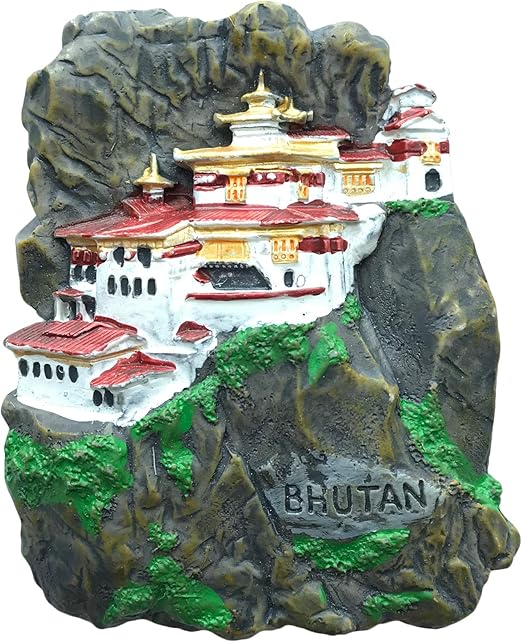 Amazon Com Bhutan 3d Fridge Magnet Tourist Souvenir Travel