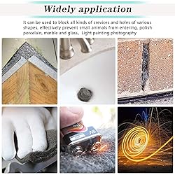 30FT Steel Wool Fill Fabric Roll, Coarse Wire Wool