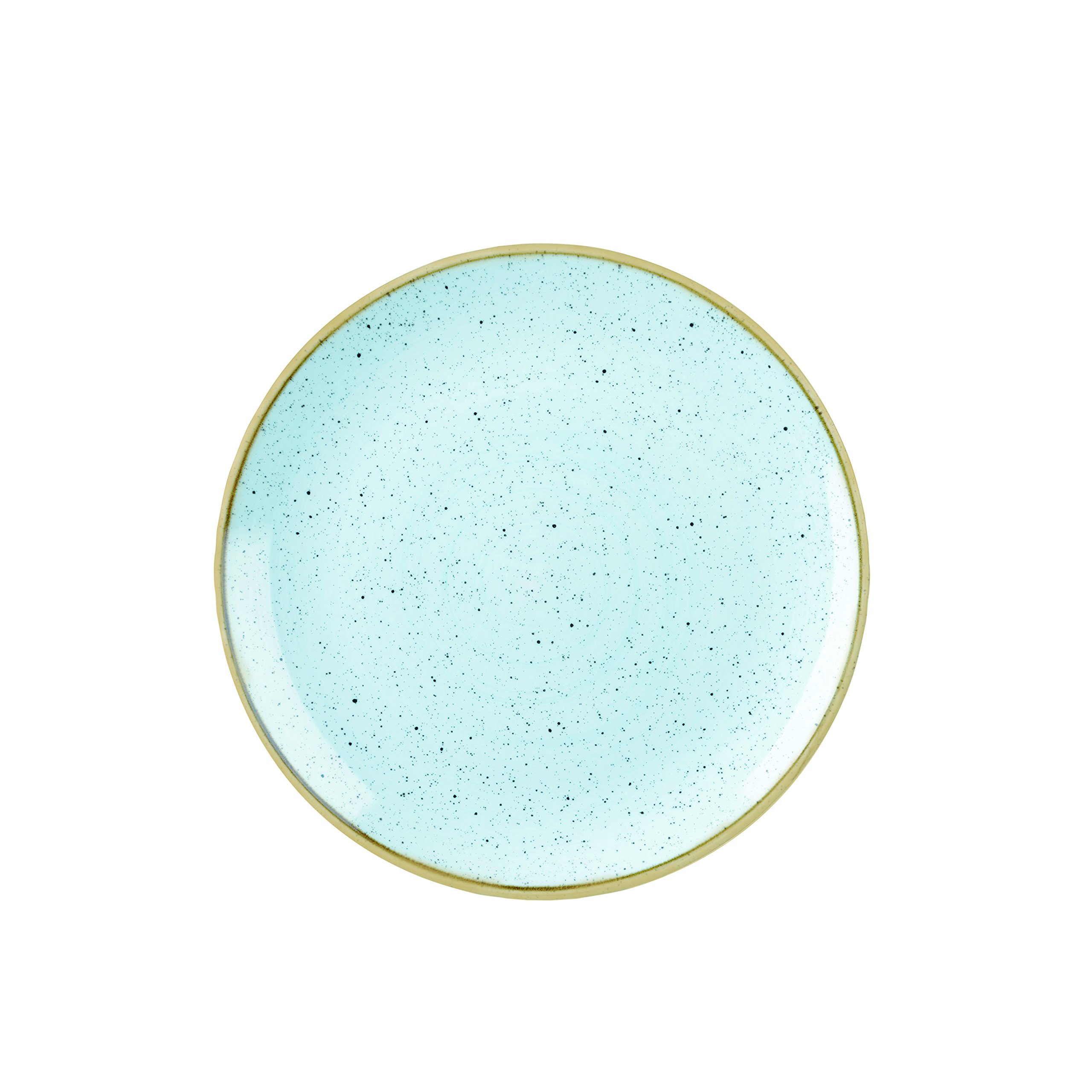 Churchill Stonecast Coupe Plate 21.7cm 8.66" - Duck Egg Blue, Pack of 12