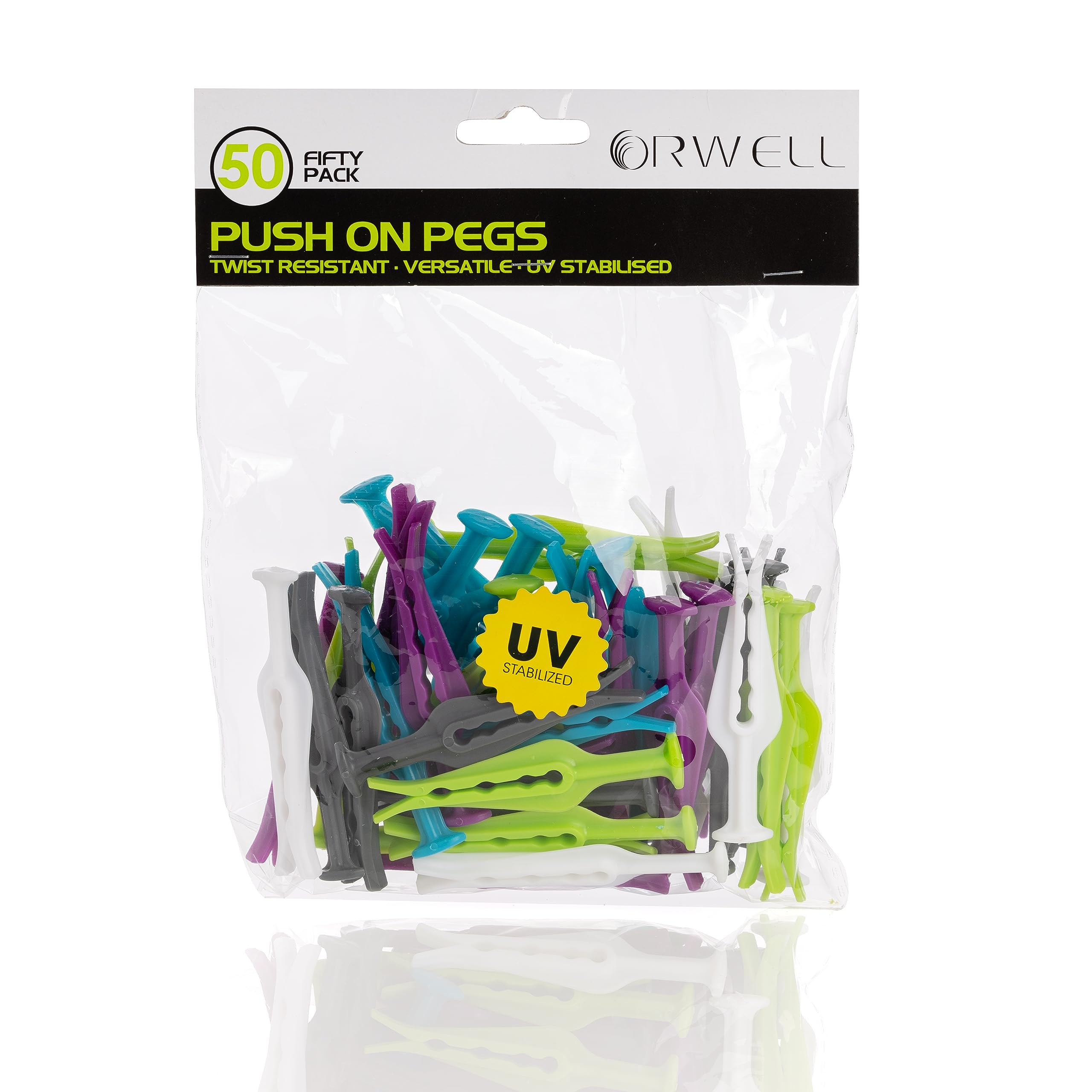 Orwell Push On Pegs 50pk