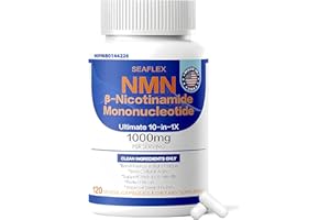NMN Ultra High Purity1,000mg Per Serving, | 10-in-1, NAD+ Supplement Precursor | Filler Free, Protects Cellular Health 120 Ve