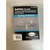 12 Pack Genuine BabyLock Bobbins ESG-BOB With Plastic Bobbin Storage Case