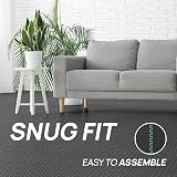 Yes4All Interlocking Floor Mats with Border 16 Tiles 16 Sq Ft EVA Foam view 5