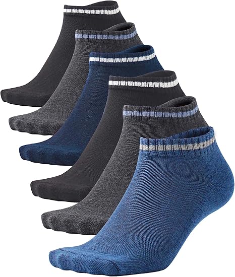 Amazon 靴下 メンズ くるぶし ソックス ショート 脱げない 6足セット 25 27cm アンクル丈6足 フットカバー 通販