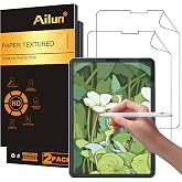 Ailun 2 Pack Paper Textured Screen Protector for iPad Pro 12.9 Inch Display | 2022 &amp; 2021 &amp; 2020 &amp; 2018 Release, Draw and Sketch Like on Papertouch, Anti Glare, Less Reflection