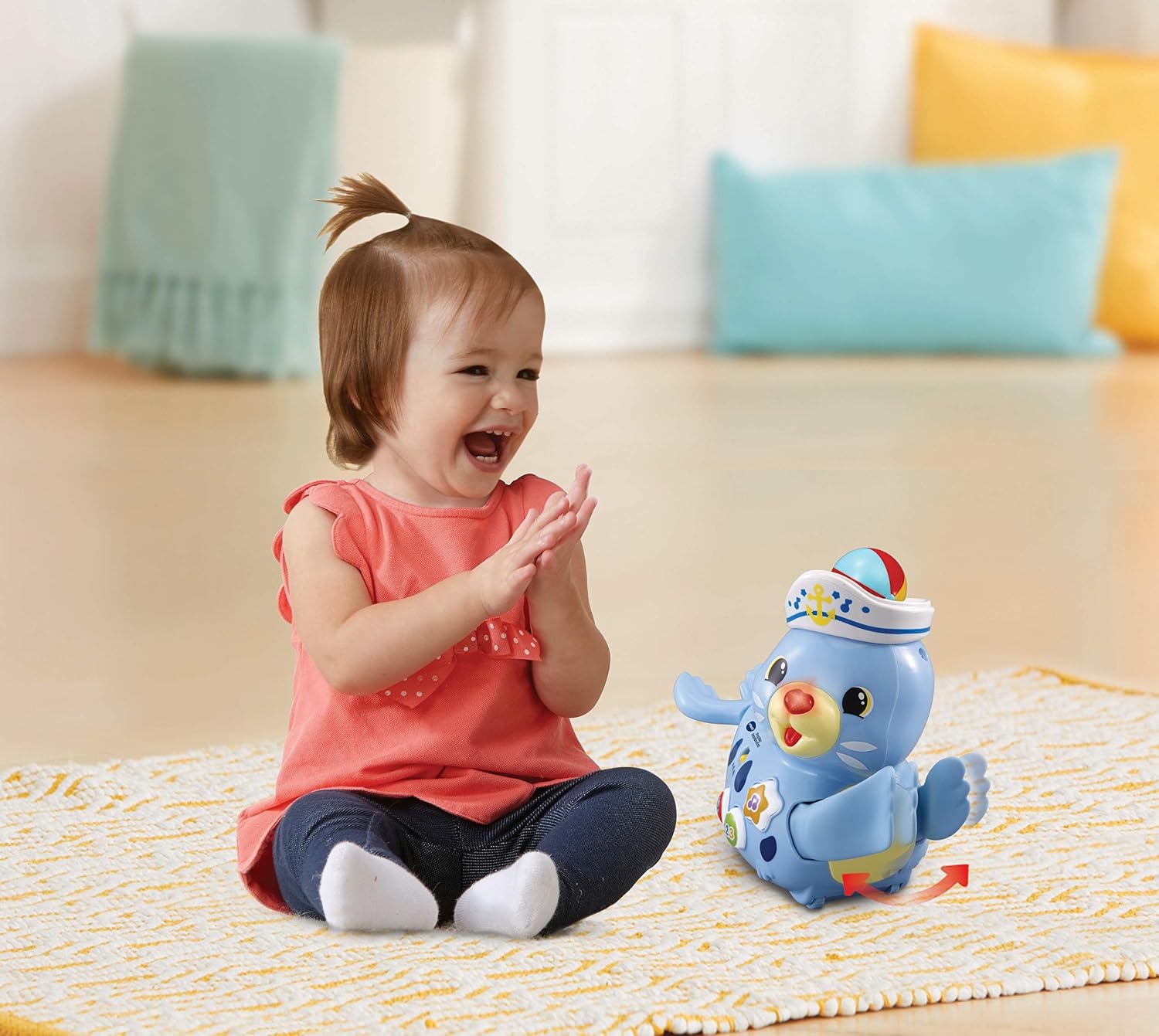 VTech Popping Surprise Seal, Blue, Medium - Image 5