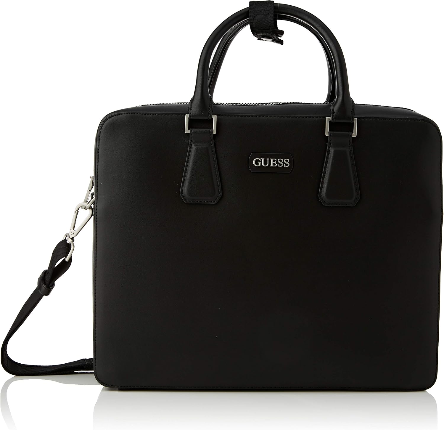Guess Dan PU Workbag, Bags Briefcase Man, Black, One Size, 37x29x8,5 cm