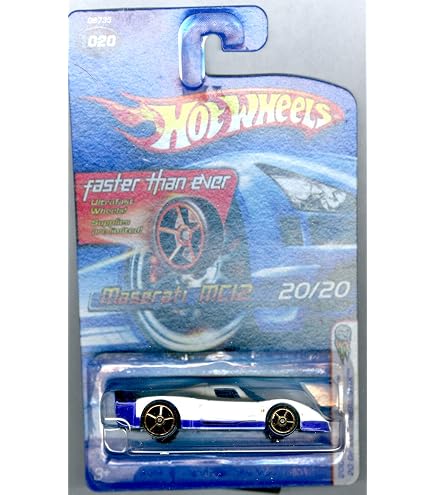Amazon.com: Hot Wheels 2005 First Editions Realistix Maserati MC12