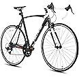 HILAND 700C Road Bike, 14 Speeds Sport Bike, Light Weight Aluminum Frame, Racing Bike for Men Women Adult Bicycle