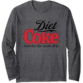Coca-Cola - Diet Coke Retro Logo Long Sleeve T-Shirt