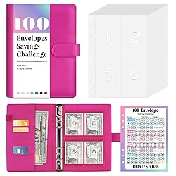 Sooez 100 Envelopes Money Saving Challenge, Savings