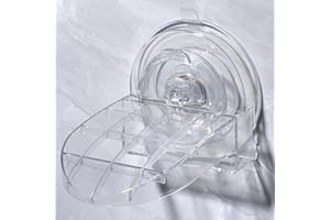 Antidious Shower Foot Rest for Shaving Legs, Bathroom Pedal with Reusable Suction Cup, Compatible with Bathroom and Shower (Colorless)