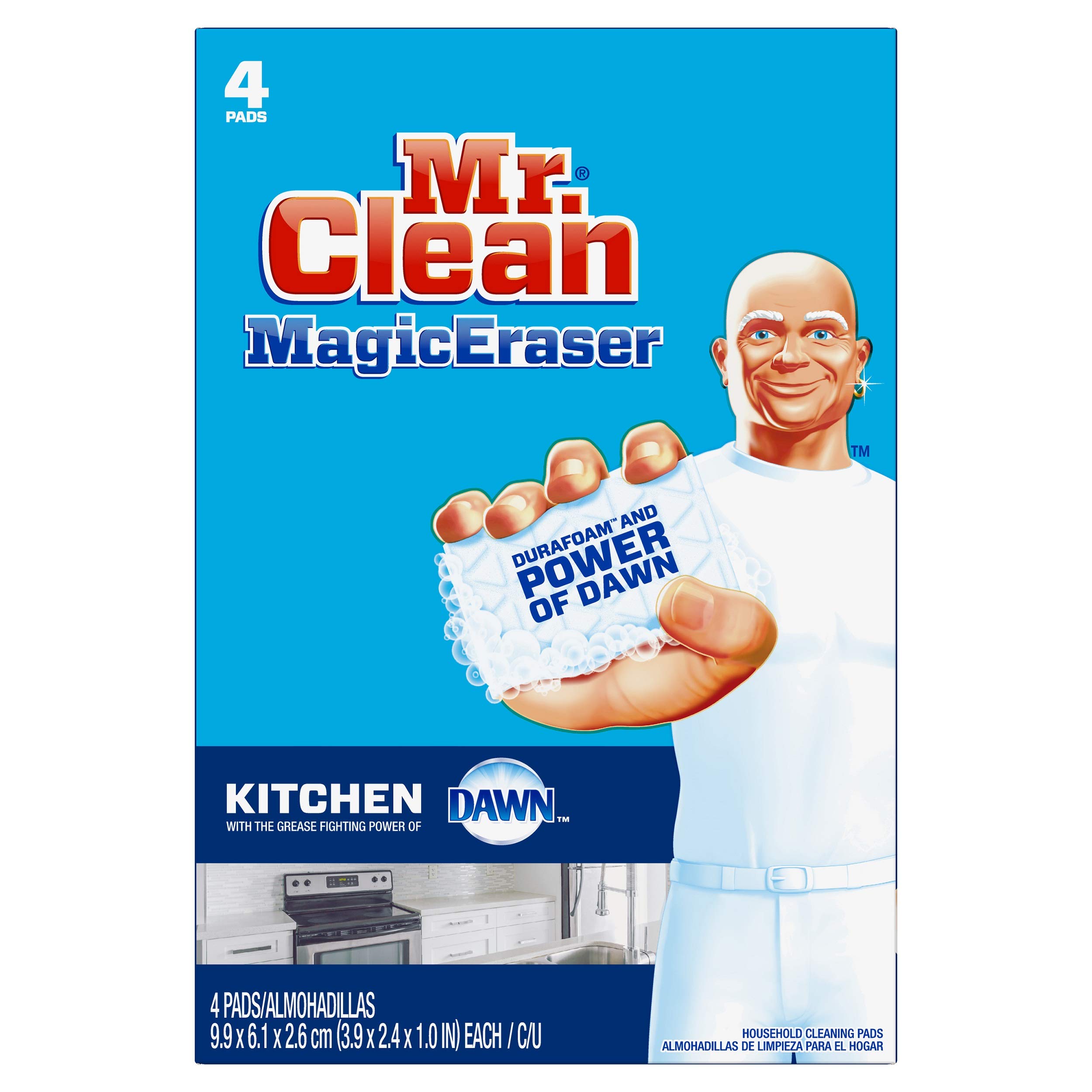 Pack of 3 Original 2 Count Mr Clean Erase and Renew Magic Eraser