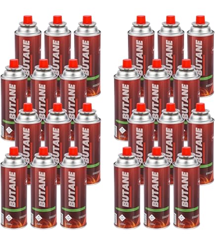 Amazon.com: Butane Fuel Canisters for Portable Camping