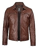 Decrum Vintage Leather Jacket Men - Men's Leather