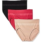 Warner's Women's Blissful Benefits Seamless Bikini Panty 3 Pack