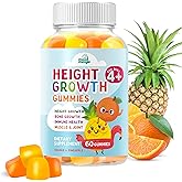 Height Growth Gummies Supplement - Kids Teens Height Increaser Maximizer Grow Taller Vitamins