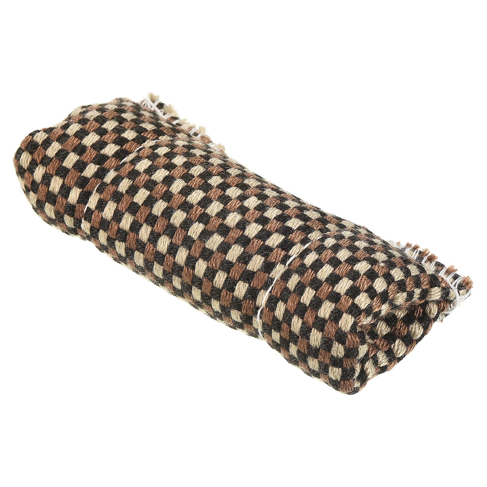 PATIKIL Billiard Cue Cleaner, Pool Cue Shaft Cleaner Cloth Snooker Shaft Burnisher Cleaning Tool Towel Cloth for Billiards Cue Cleaning, Brown