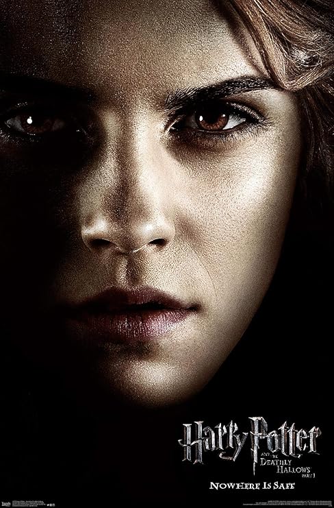 Amazon Com Trends International Harry Potter And The Deathly Hallows Part 1 Hermione One Sheet Wall Poster 22 375 X 34 Premium Unframed Version Home Kitchen