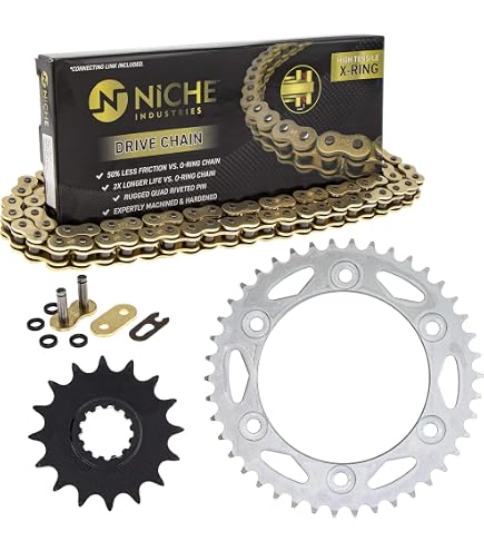 Amazon.com: NICHE Drive Sprocket Chain Combo for Kawasaki Ninja