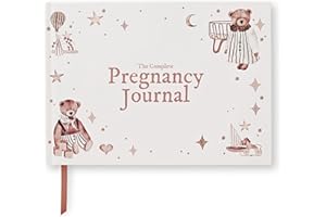 Bibi & Beau Pregnancy Journal - 200 Page Baby Book, 40 Weekly Calendars, Milestone Journey, USA Edition