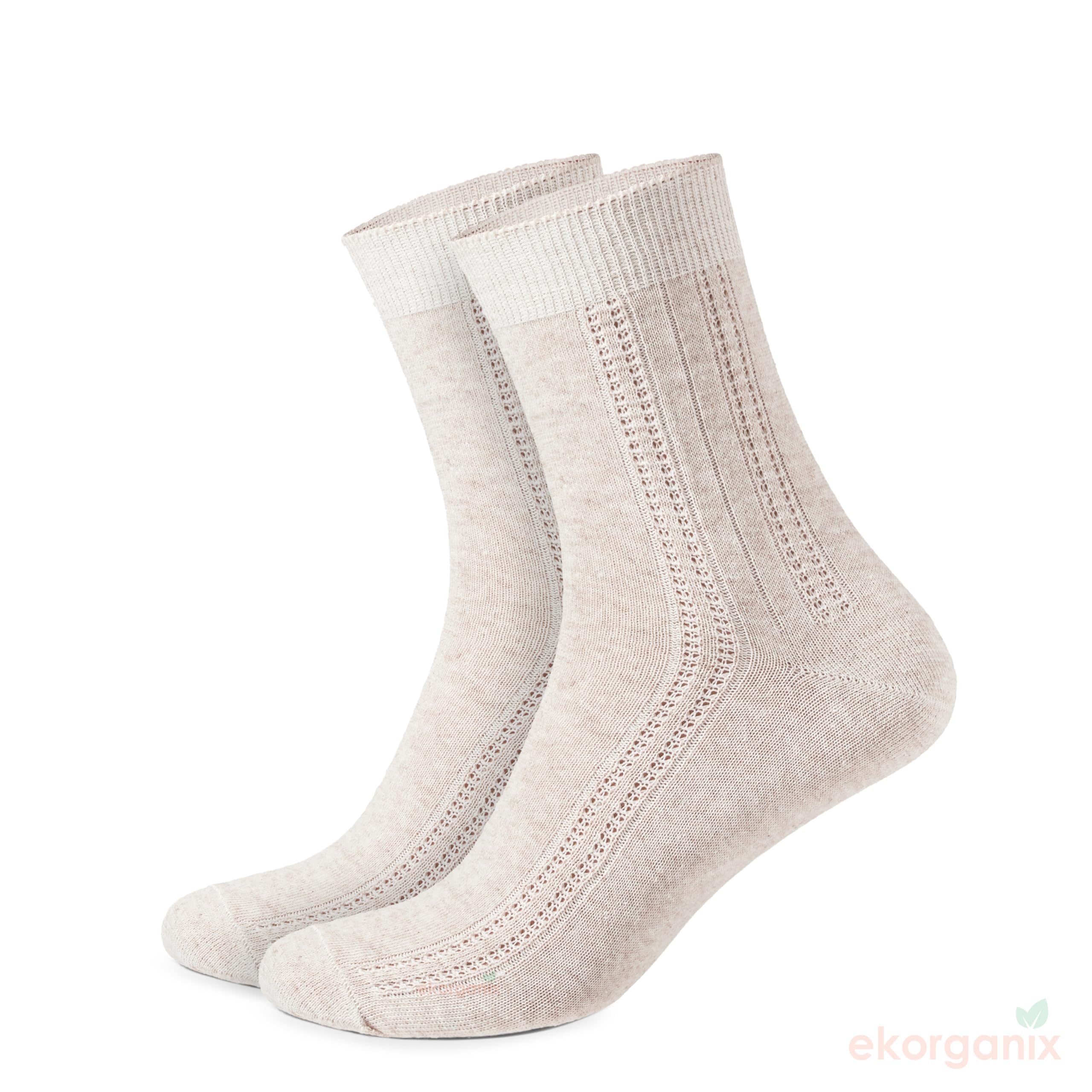 Photo 1 of 100% Pure Linen Women's socks (pack of 10 pairs, Size 4-6)
