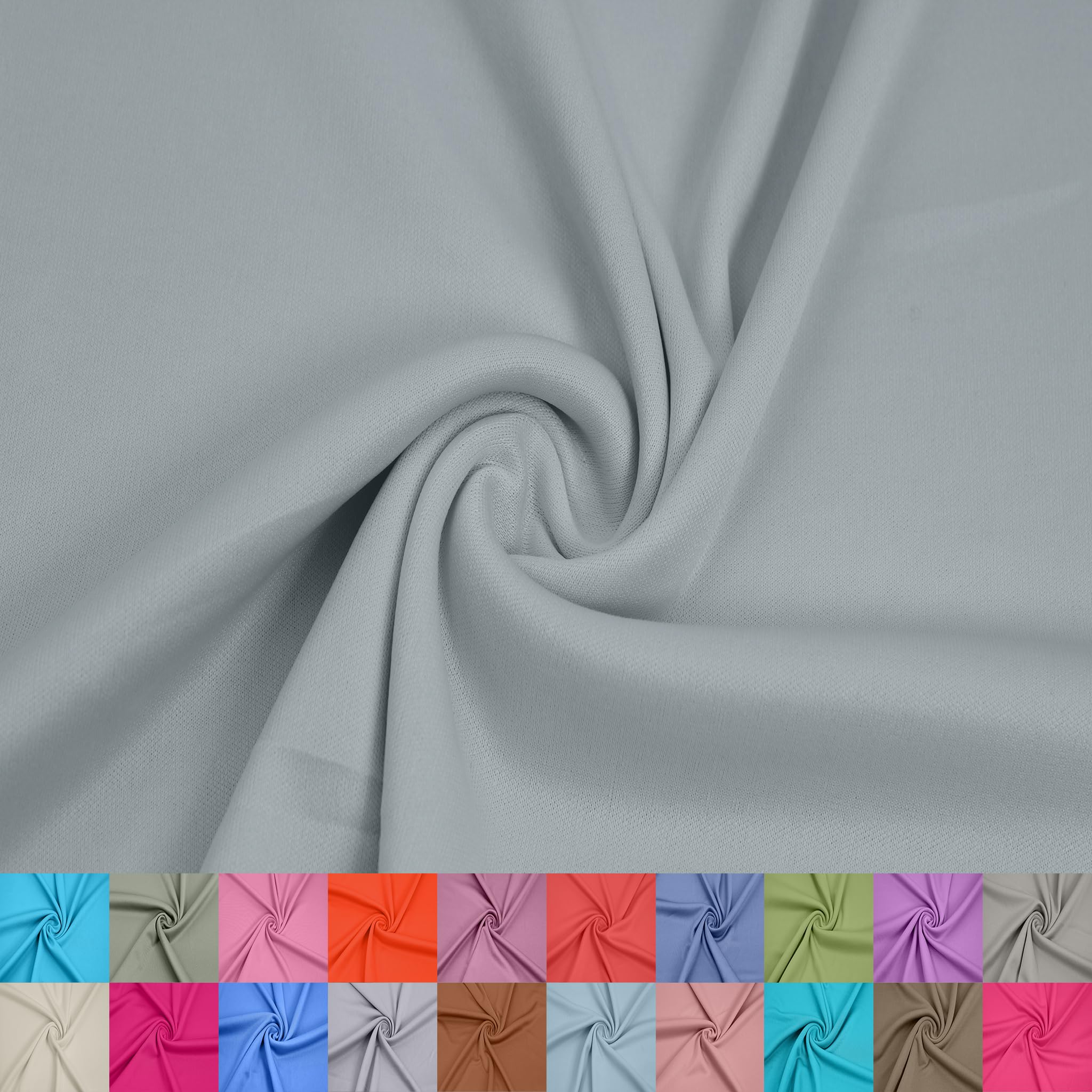 Texco Inc 60" Wide 100% Polyester Interlock Lining