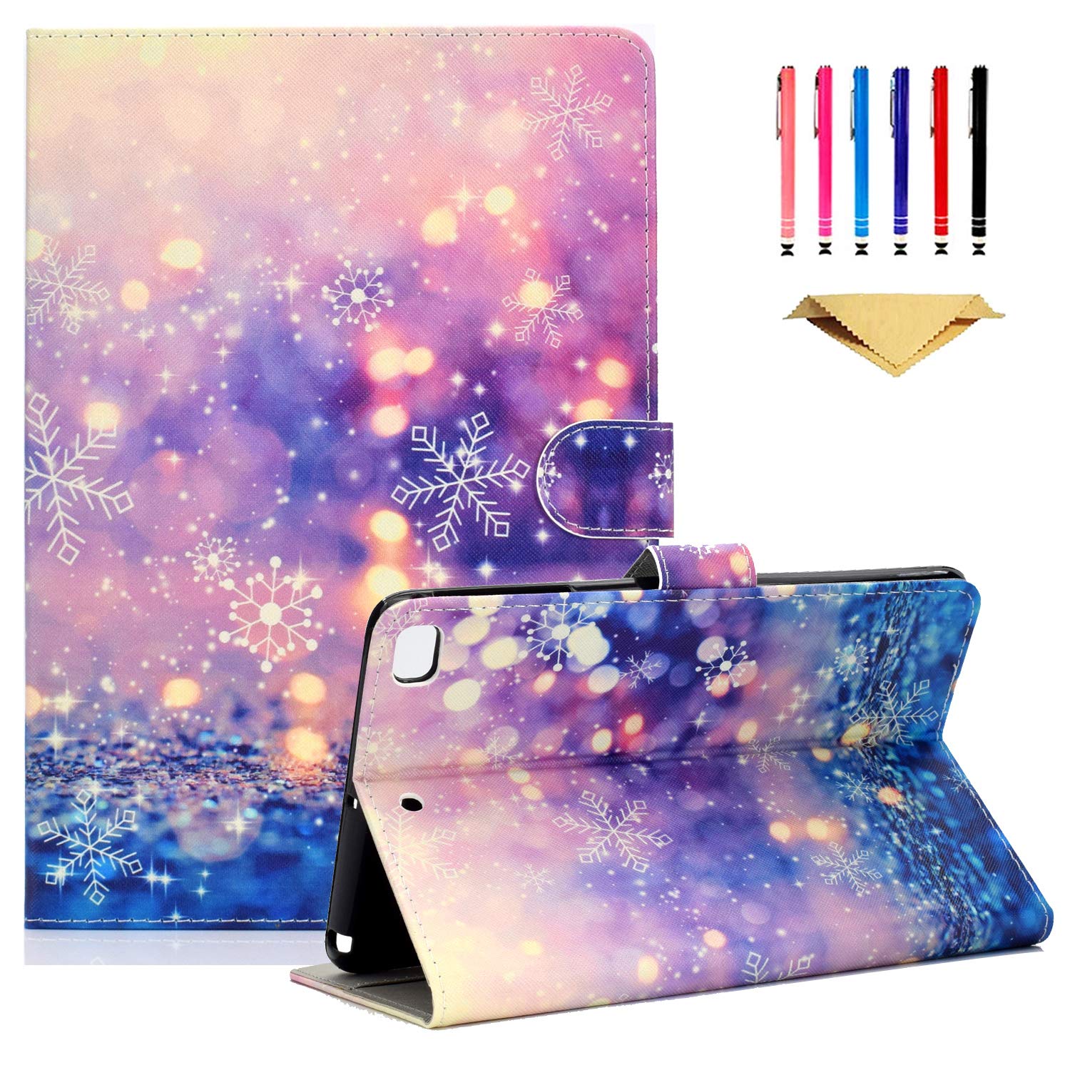 iPad 5th/6th Generation Case, iPad Air 1/2 Case, Ausmix Premium PU Leather iPad 9.7 Inch Case with Smart Auto Sleep Folio Stand Cover for iPad 9.7 Inch 2017/2018, Choi Quicksand