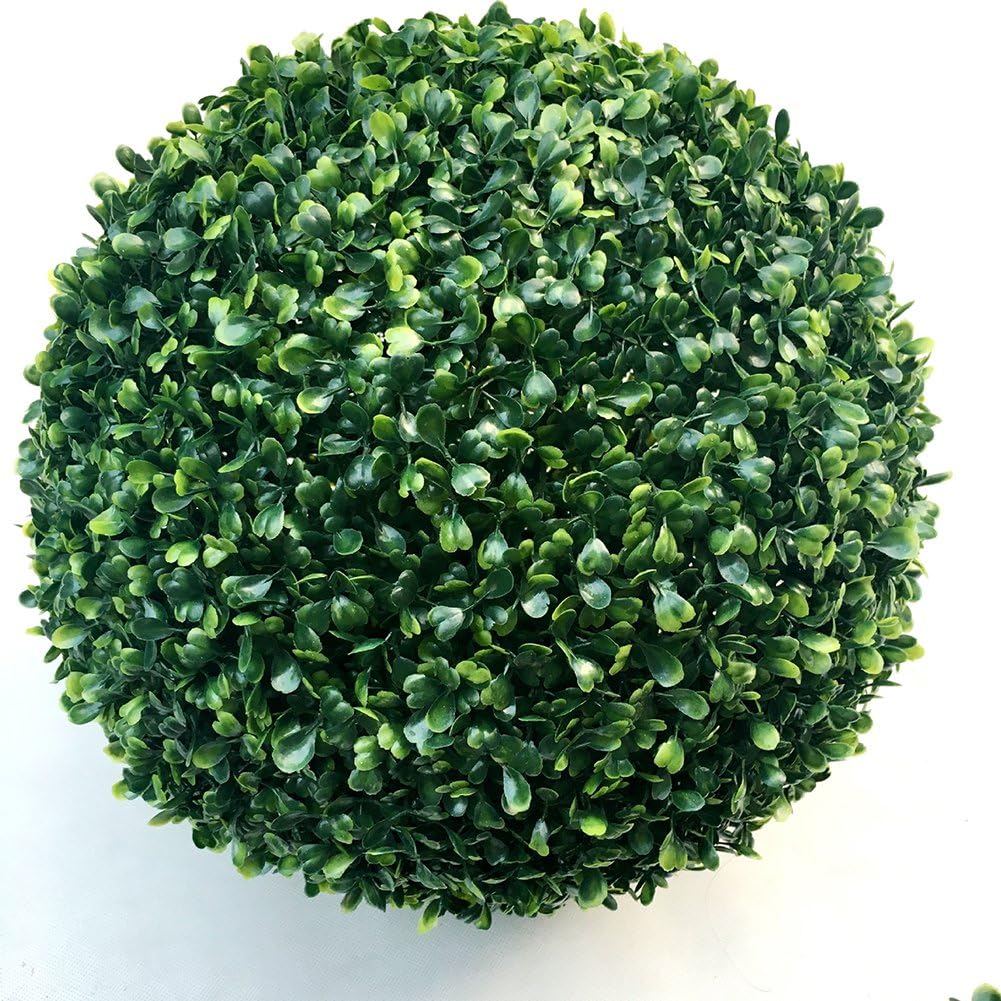 elegantstunning Artificial Grass Balls Simulate Plastic Leaf Ball Artificial Green Grass Ball Hanging Home Party Wedding…