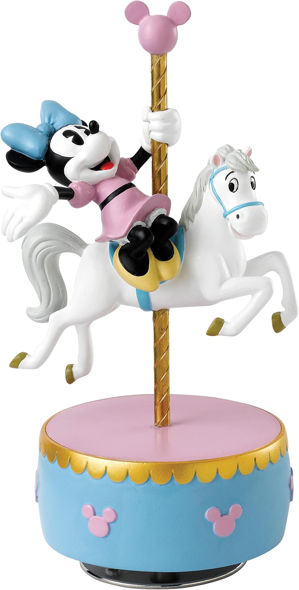 Enchanting Disney A28073 Take a Ride Minnie Mouse Carousel Musical