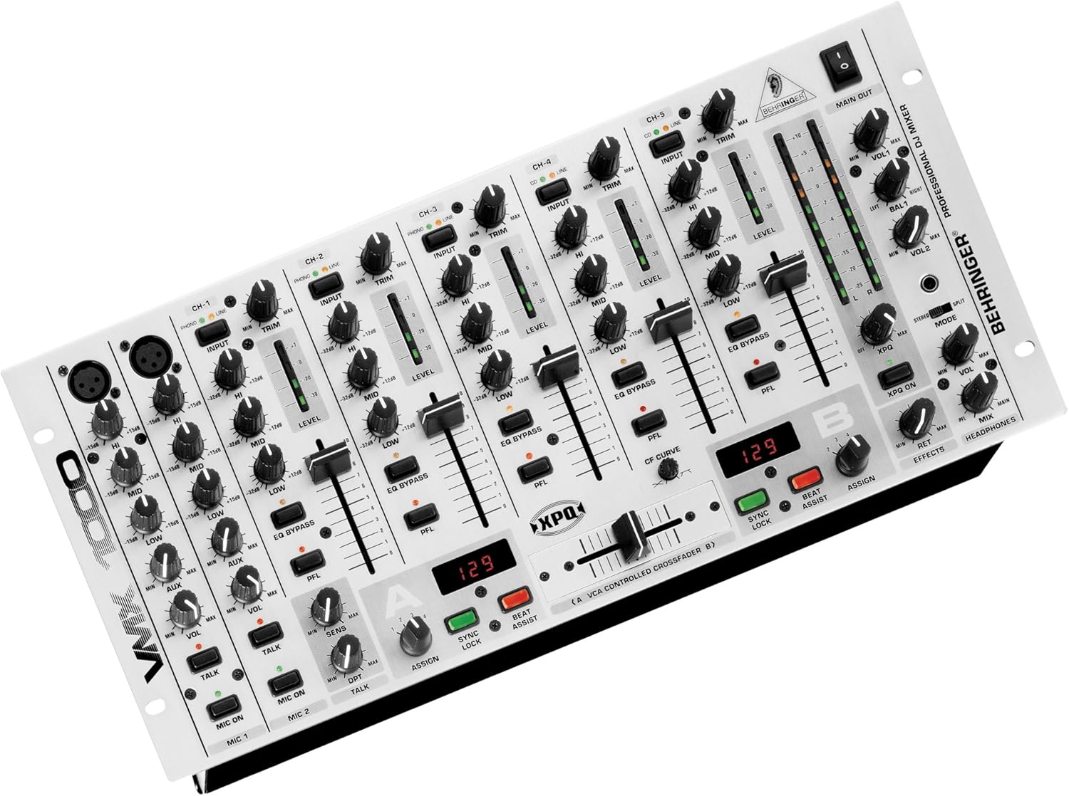 Behringer Pro Mixer Vmx1000 Professional 7Channel RackMount Dj