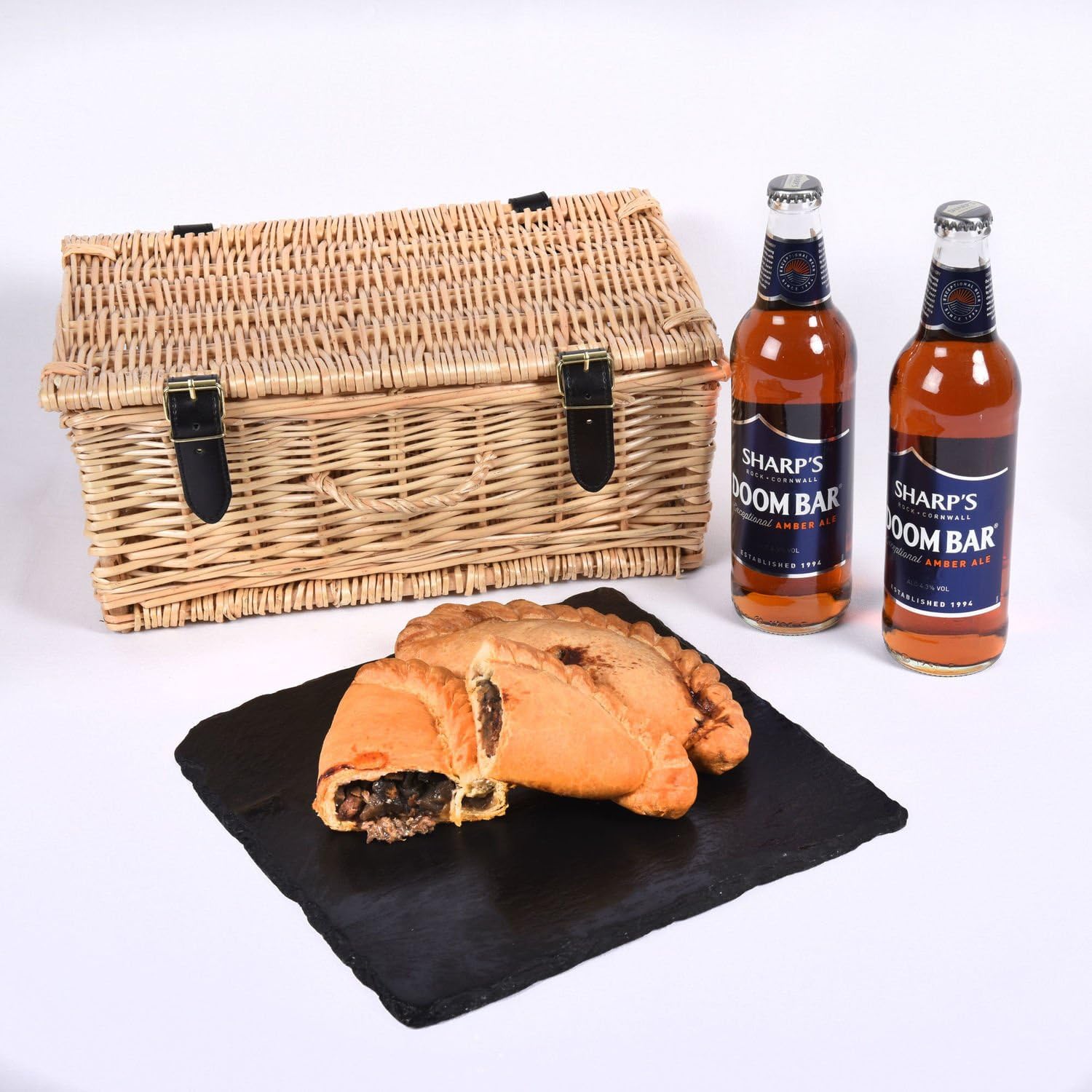 Cornish Doom Bar Ale & Pasty Hamper Perfect Birthday Gift