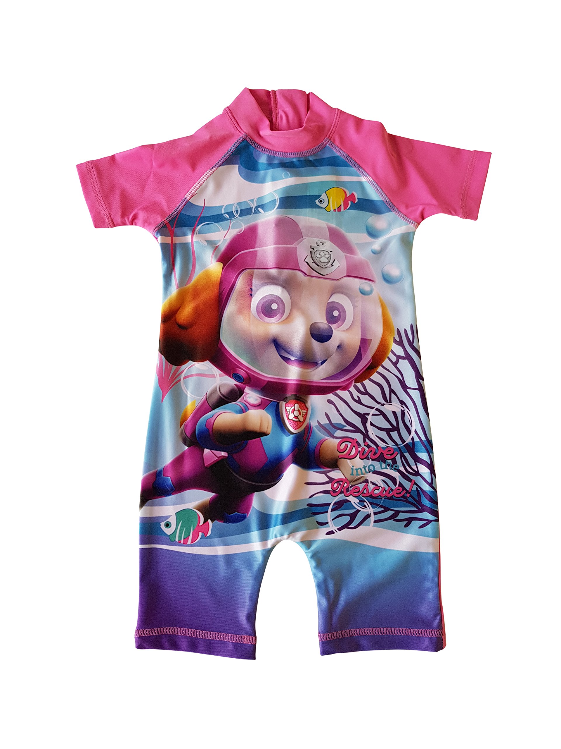 Buy Swim Sun Safe Protection UV Suit 50+ Nick Jr Paw Patrol Girls