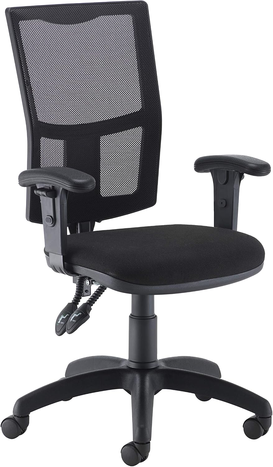 Office Hippo Mesh Back Desk Chair, Ergonomic Home & Office Chair With Height Adjustable Seat & Arms