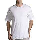 Harbor Bay by DXL Big and Tall 3-pk Crewneck T-Shirts, White