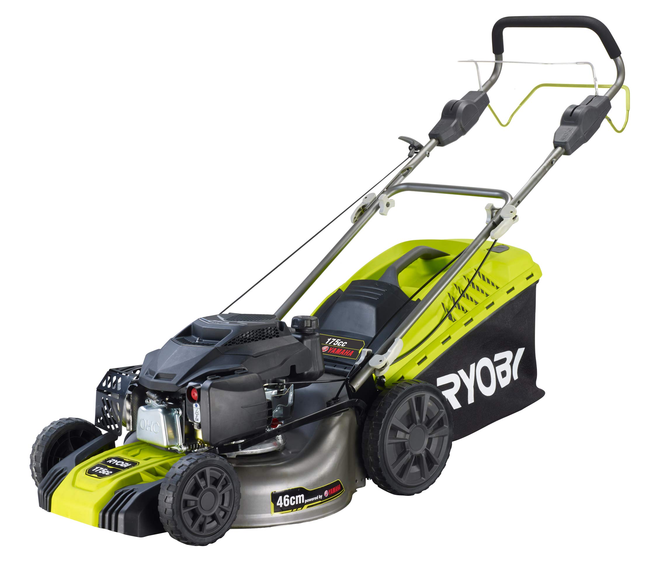 Ryobi RLM46175S RLM46175S Lawnmower with Subaru Motor (46 cm Cutting Width, 175 CC)
