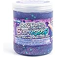 Sparkle SLIMYGLOOP, 8 Oz. Purple Slime with Glitter, Resealable Storage Jar